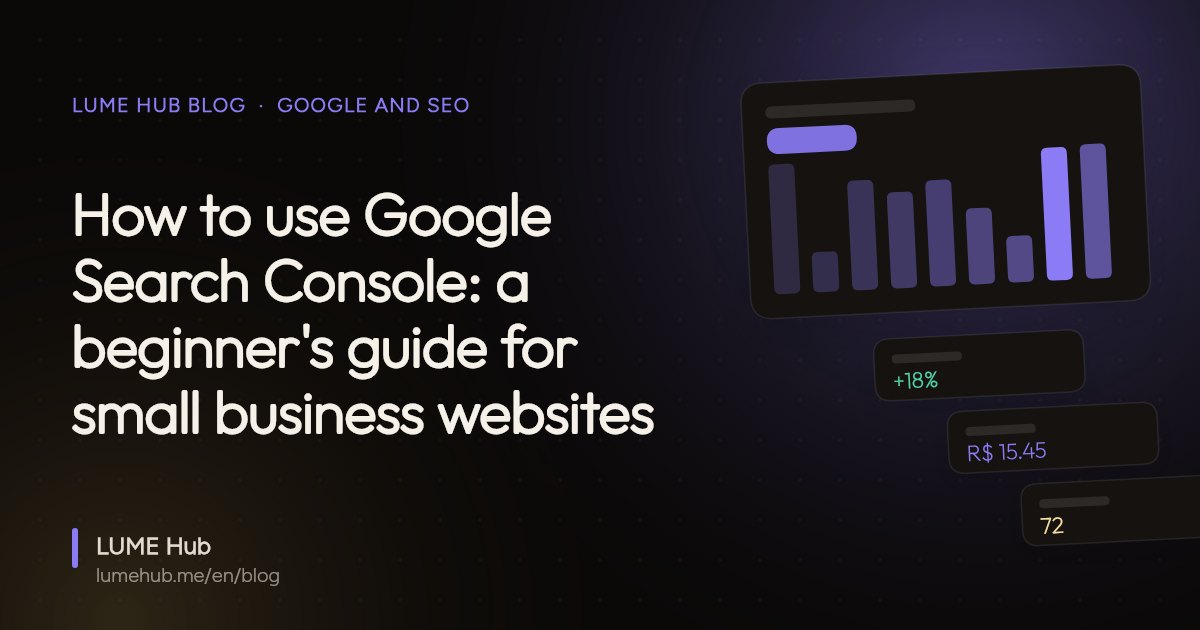 Cover image: How to use Google Search Console: a beginner's guide for small business websites